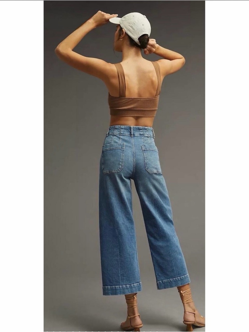 Pilcro Anthropologie The Skipper Wide Leg Jeans - Picture 3 of 10